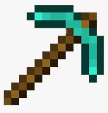 The image can be easily used for any free creative project. Minecraft Diamante Diamond Picodediamante Colorsplash Minecraft Diamond Pickaxe Png Transparent Png Kindpng