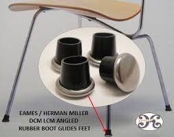 Dcm Lcm Chair Rubber Boot Glides For Herman Miller Eames H Base X Base Parts Furniture Feet Chair Eames