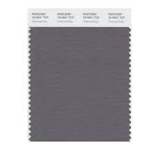 charcoal gray pantone summer color palette swatch colors spring 2019