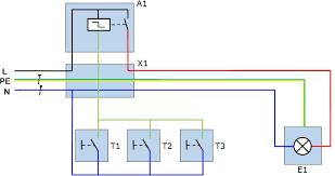 Lampensteuerung mit wechselschaltung oder kreuzschaltung? Elektrotechnik Seiten Fur Berufsschulen