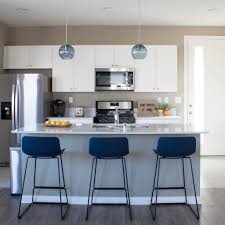 Anco Baya Blue Counter Stool Modern Kitchen Room Counter Stools Modern Counter Stools