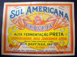 5% degustada em agosto 2013 local:casa do vacão. Colecionismo Antigo Rotulo De Cerveja Sul Americana Bem