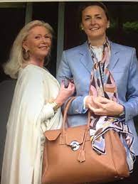 The couple have three children: Berthille Maison Francaise Princesse Claire De Belgique Portant Notre Modele De Sac Cortina En Coloris Tan Facebook