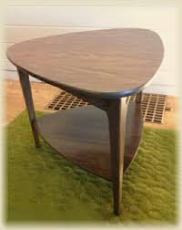 Atomic Guitar Pick Mersman Side Table Mid Century Furnishings Side Table Table