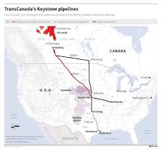 It runs from the western canadian sedimentary basin in alberta to refineries in illinois and texas. What Happens If The Keystone Xl Pipeline Isn T Built