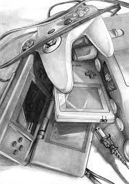 Nintendo Still Life By Greenlocket On Deviantart Still Life Art Observational Drawing Still Life Drawing