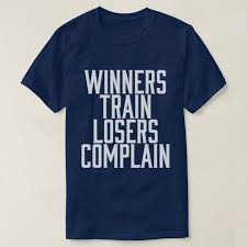 Winners Train Losers Complain Gym Fitness T Shirt Zazzle Com Workout Tshirts Motivational Apparel Shirts