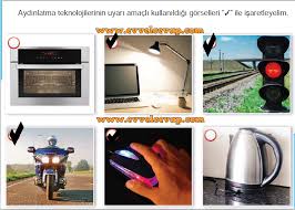 Hatta ülkemizde elektrik kesintilerinde en çok tercih edilen alternatif aydınlatma aracı hala mumdur. 4 Sinif Ata Yayincilik Fen Bilimleri Ders Kitabi Aydinlatma Teknolojileri Cevaplari