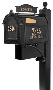 Maybe you would like to learn more about one of these? In Stock Whitehall Custom Capitol Mailbox Cast Aluminum W Newspaper Box Traditional Mailboxes By Universal Direct Brands Houzz