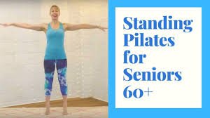 Standing Pilates For Seniors 30 Minutes Of Exercise To Improve Strength Build Confidence Youtube Pilates Yoga For Seniors Pilates For Beginners