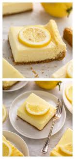 Lemon Cheesecake Bars Baker By Nature Recipe Lemon Cheesecake Bars Cheesecake Bar Recipes Easy Lemon Cheesecake