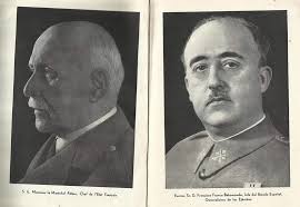 Franco y el antisemita Mariscal Petain, en el Liceo Francés de Madrid