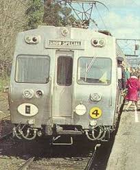 Hitachi Train At The Showgrounds 1974 With Access Door In Drivers Cab Time In Australia Victoria Australia Old Trains