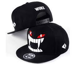 Rock Dj Hip Hop Cap Big Tooth Street Dance Sliding Plate Baseball Cap 014 In 2021 Black Snapback Hats Hip Hop Hat Hats For Men