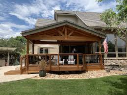 The most common deck roof is a gable roof. Roof Covers Protect Your Deck In The Winter Decktec Outdoor Designs