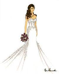 Sketching The Bride Wedding Dress Sketches Fashion Fashion Design Drawings