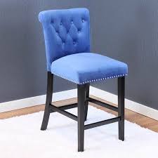 Markelo Sky Blue Velvet Dining Chairs Set Of 2 Walmart Com In 2020 Velvet Dining Chairs Blue Velvet Dining Chairs Counter Chairs