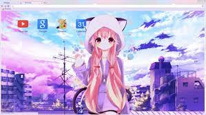If there is no picture in this collection that you like, also look at other collections of backgrounds on our site. Cute Anime Background W Chrome Theme Themebeta