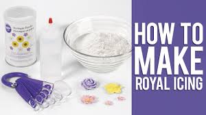 I didn't use it for gingerbread houses though; How To Make Wilton Royal Icing Youtube