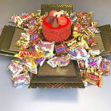 Birthday Party In A Box Delivery Candy Kaboom Edible Gifts Mini Cakes Birthday Cake Gift