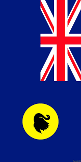 Flag Of Western Australia Was Officially Adopted In 1870 The Black Swan Is Featured On The Flag And Is Both Australia Flag Australian Flags Western Australia