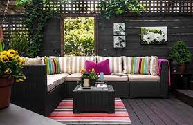 20 Comfortable Outdoor Garden Furniture Ideas In Rattan Home Design Lover Outdoor Living Space Outdoor Deck Rugs Patio Design