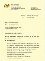 Surat pekeliling ksu panduan penempatan pertukaran pegawai di kkm bil. Spk Bil 20 Tahun 2020 Bap