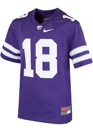 The kansas state fair has been the state's largest gathering of kansans since 1913. Nike K State Wildcats Youth Purple Sideline Football Jersey 19860400