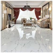 A completely empty plain living room, of white walls and reddish brown wooden floor. Most Popular Color For Floor Tiles Living Room 2020 Tips For Choosing The Right Tile Color For Your Home