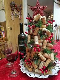Pop the balloon with a needle and take it out of your ornament with some tweezers. Wine Cork Christmas Tree Country At Heart Recipes