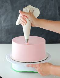 How To Frost A Cake With Buttercream Step By Step Tutorial Photos Smooth Cake Creative Cake Decorating Smooth Icing