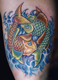 The colourful koi fish are among the most iconic symbols the koi fish tattoos are popular not because of a colourful fish, but because of a legendary fish. 40 Beautiful Aqua Tattoos