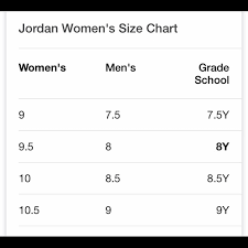Men S Size 8 Jordan S Women S Size 9 5 Nwt