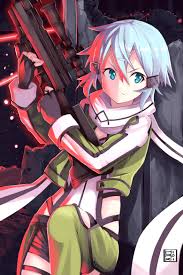 Autumn sunset scene (67 wallpapers). Sword Art Online Sinon Wallpaper Wallpaper Core