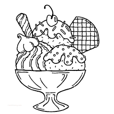 While you can head to the store and pick up a pint of your favorite flavor, it doesn't hold a candle to whipping up a batch of creamy goodness at home. Ice Creams Coloring Pages Coloring Home