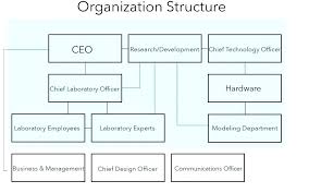 Organizational Structure Flow Charts