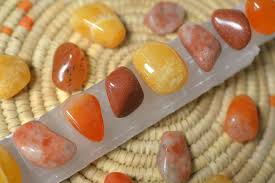 Spice Up Your Life With Orange Gemstones Orange Gemstone Orange Crystals Energy Crystals