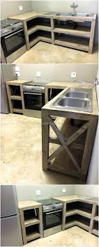 80 ideas for wood pallet made kitchens