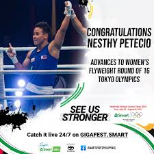In photos | nesthy petecio advances into gold medal match of tokyo olympics. Smart Communications Inc Telecommunication Company Facebook