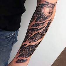 103 Best Black And Grey Tattoos In 2021 Cool And Unique Designs Black And Grey Tattoos For Men Cool Forearm Tattoos Forearm Tattoo Men