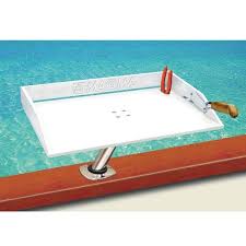 Magma Bait Filet Table With Levelock Rod Mount Boat Table Best Fishing Rods Boat