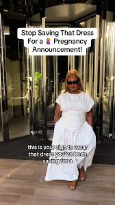 Madison Prewett Trout Pregnancy Announcment Dress