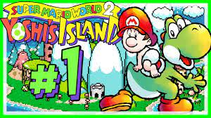 I've been playing yoshi's island, and the more i play it, the more i love yoshi. Super Mario World 2 Yoshi S Island 01 Baby Mario Landet Auf Yoshi S Island Youtube