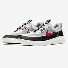 The nike sb nyjah free men's skateboarding shoe features a sleek silhouette and a rubber shell that is incredibly durable for relentless use. Nike Sb Nyjah Free 2 Schuhe Herren Schwarz Rot Meinsportline De