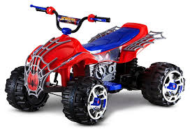 Kids Ride On Quad Spider Man 12 Volt Battery Operated Red Blue Toy Gift Play New Unbranded Kids Ride On Kids Atv Ride On Toys