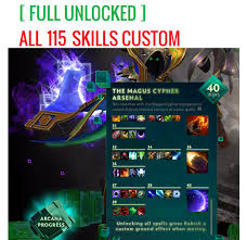 With that in mind, pudge can unlock a second style for his arcana by winning 12 games when opposed by rubick on the other team. Jual Beli Exalted Magus Cypher Arcana Rubick Ful Unlocked Terlengkap Terlaris Harga Termurah Dari Mand Shop Itemku