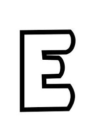 free printable bubble letter stencils bubble letter e stencil artofit