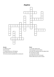 If you are searching for easy crossword puzzles for beginners printable, you are arriving at the right website. Algebra Crossword Puzzle Teaching Resources