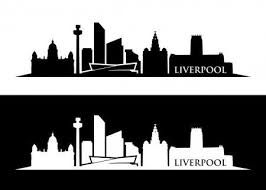 Black And White Liverpool Skyline Art Liverpool Skyline Silhouette Stock Vector Spon Skyline Liverpool Silhouette Vector Ad In 2020 Liverpool Skyline Skyline Silhouette Liverpool
