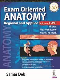 Exam Oriented Anatomy Regional And Applied Volume 2 Amazon Co Uk Deb Samar 9789389587166 Books